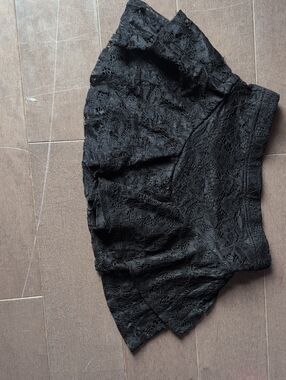 Women's Black Lace Skirt $25
